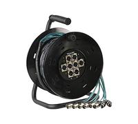 PULSE PLS00406 Boîtier de tambour multicore 8 voies 6/2 XLR 15 m