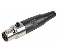 PULSE - Prise Mini-XLR, En Ligne, 4 Broches