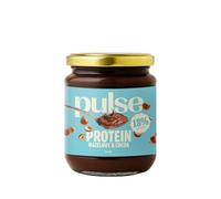 Pulse Protein - Pâte à tartiner protéinée choco-noisette bio - Idéal Pour un Petit-Déjeuner ou un en-cas Protéiné - Sans sucre, sans gluten et pâte à tartiner saine - 300g