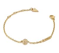 Guess Bracelet Calypso Crystals Bead S – acier doré ajustable femme