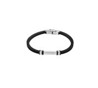 LOTUS STYLE LS2536-2/1 Bracelet homme en acier inoxydable Noir 20 mm