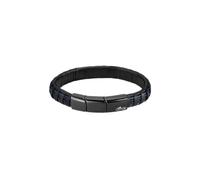 Lotus Bracelet homme LS2532-2/1 Style Acier inoxydable 19,50 mm tressé noir liseré bleu