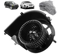 Pulseur d’air compatible pour BMW X5 (E70) et X6 (E71, E72) | AVEC RÉSISTANCE DE CHAUFFAGE | Ventilateur chauffage, climatisation, désembuage | 64116971108