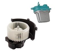 Pulseur d'Air de Ventilation Chauffage Climatisation d'Habitacle AVEC Résistance compatible avec Q7 (4LB) TOUAREG (7LA, 7L6, 7L7) - 7L0820021 4L1820021A