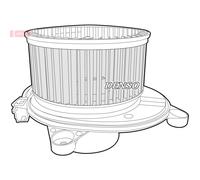 DENSO DEA06001 Pulseur d'air habitacle