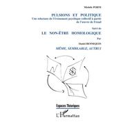 Daniel Bennequin – Pulsions et politique – Relecture de l'événement psychique (Freud) – Broché