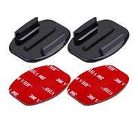 PULUZ 2 Flat Surface Mounts + 2 Adhesive Mount Stickers for GoPro HERO5 /4 /3+ /3 /2 /1