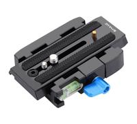 PULUZ-Adaptateur de pince à dégagement rapide + plaque de dégagement rapide pour appareils photo reflex numériques - Type Black