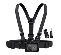 PULUZ Adjustable Body Mount Belt Chest Strap with J Hook Mount for GoPro NEW HERO /HERO6 /5 /5 Session /4 Session /4 /3+ /3 /2 /1