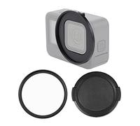 PULUZ Bague d'adaptation de filtre UV 52 mm pour GoPro Hero 12,11, 11 Mini, 10, 9 - Bague convertisseur de filtre avec capuchon