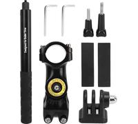 Puluz Bike -Guide-caméra Support de tube de serrage Mount Support de barre de protection pour moto avec Selfie -Stick