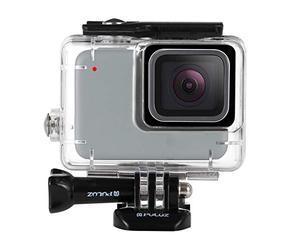 PULUZ Boîtier de Protection étanche pour GoPro Hero 7 Argenté/Hero 7 Blanc 40 m