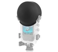 PULUZ Cache d'objectif pour étui de plongée invisible Insta360 X5, Insta 360 X5 étanche pour plongée sous-marine, accessoire de caméra d'action (noir)