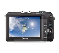 Puluz Camera protecteur d'écran 2.5d incurvé 9H Dureté de la surface 0,3 mm Ultra Fine d'écran en verre trempé film Couverture de peau en verre pour Canon
