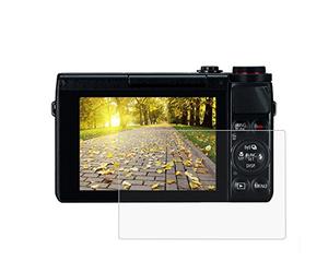 Puluz Camera protecteur d'écran 2.5d incurvé 9H Dureté de la surface 0,3 mm Ultra Fine d'écran en verre trempé film Couverture de peau en verre pour Canon