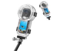 PULUZ Étui de plongée étanche 60 m pour Insta360 X5, boîtier à dégagement rapide pour photographie sous-marine et protection de caméra d'action