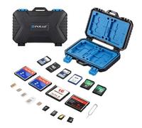 PULUZ-Étui pour carte mémoire 27 en 1/11 en 1,pour 4CF + 8SD + 9TF + 1 broche de carte + 1standard epi+ 2Micro-epi+ 2Nano-epi+ - Type 27 in 1 Only Case