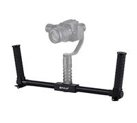 Puluz Fibre de Carbone Cardan Double Grip Poignée Extended Support stabilisateur pour Zhiyun Grue Grue-M 3 Axes Handheld Stabilisateur …
