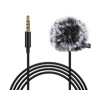 Puluz Jack Lavalier Wired Condenser Recording Microphone 1.5m Jack 3.