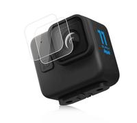 PULUZ Lot de 2 protecteurs d'objectif en verre trempé ultra transparent pour GoPro Hero11 Noir Mini [Anti-rayures]