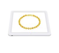 PULUZ Panneau lumineux LED sans ombre pour studio photo 20 x 20 cm avec câble d'alimentation USB pour nourriture, bijoux, cosmétiques, prise de vue