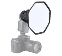 Puluz Portable 20,1 cm20 cm universel pliable Octagon Studio Diffuseur de flash Boîte à lumière pour flash Gun allumé ou éteint, pour appareils photo Canon, Nikon, Sunpack, Nissin, Sigma, Sony,
