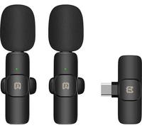 Puluz Pu3151B Microphone Lavalier sans fil type C