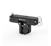 PULUZ Support à dégagement rapide pour Insta360 GO Ultra, support d'extension en alliage d'aluminium Insta 360 Go Ultra magnétique pour appareil photo Base pliable et adaptateur de filetage 1/4