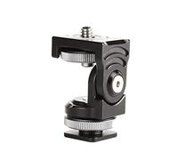 Puluz Support de Flash pour Flash panoramique à Deux Dimensions pour Speedlight, lumières LED, moniteurs LED, Microphones, enregistreur Audio et Flash de Studio