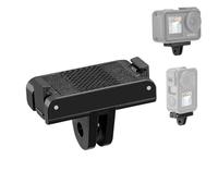 PULUZ Support magnétique à dégagement rapide pour DJI Osmo Action 5 Pro 4 3, Osmo 360, base adaptateur magnétique compatible avec supports, trépieds, accessoires d'appareil photo