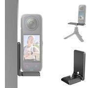 PULUZ Support magnétique en L pour Insta360 X5 X4 Air X3/DJI Pocket 3 2, OSMO 360, réglable à 180° 1/4"-20 pour GoPro Hero 12 11 10 9 8 et autres accessoires de caméra d'action