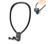 PULUZ Support magnétique tour de cou pour caméra d'action GoPro/DJI/insta 360°, libération rapide, support de vue POV pour GoPro Hero 13 12 11 10 9 Insta360 X3 X4 DJI OSMO Pocket 3 Action 3 4 5 Pro