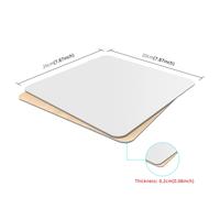 PULUZ-Tableaux d'affichage de fond de réflexion acrylique blanc et noir,moulage,produit,prise de vue de photographie de table,20x20cm - Type White