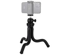 PULUZ Trépied flexible pour appareil photo, mini pieuvre flexible avec tête sphérique pour oPro/Action Cam/DSLR Canon/Nikon/Sony Taille du smartphone : 30,5 x 3,5 cm