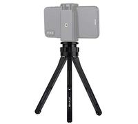PULUZ VL05BK Mini trépied de table et support de téléphone, réglable en alliage d'aluminium pour appareil photo reflex numérique et appareil photo numérique (Noir)