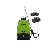 VITO - Pulvérisateur à Batterie 20V - 5bar 16L + Batterie Lithium 3.0Ah + Chargeur Végetaux Jardin toitures