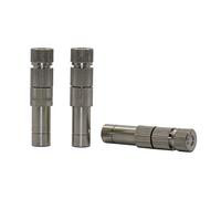 Pulvérisateur à connexion rapide pour tuyau d'arrosage, 30 buses de brumisation en cuivre avec verrou coulissant de 8 mm pour refroidissement de serre, système d'irrigation efficace
