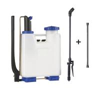 Pulvérisateur à dos 12L avec lance télescopique et joint viton DIMARTINO - 18614