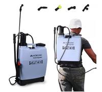 Mobiclinic®, Pulvérisateur à Pression, 16 L, Jardinage, Pression de la Pompe, 4 Buses Réglables, Léger 2 kg, Pulvérisateur, Irrigation, Lutte Antiparasitaire, Entretien des Plantes, Fumibug