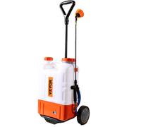 Pulvérisateur à dos à batterie, réservoir de 4 gallons, pression réglable, 4 gallons 4m