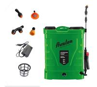 Pulvérisateur à Dos - AVALON - 16 L - Batterie Rechargeable - Lance Inox - Arrosage de Jardin
