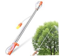 Pulvérisateur à dos, baguette de pulvérisation, baguette d'arrosage rétractable de 8, 5 pieds pour sac à dos et tuyau d'arrosage, outil jardin en acier extensible pour les zones difficiles 'accès