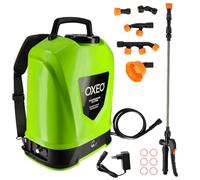 Pulvérisateur à dos électrique 20L à batterie 12V - 8Ah - autonomie 4h - Pulvérisateur 5 buses - Pression réglable 1,5 à 6 bars