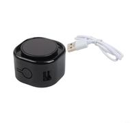 Pulvérisateur à grains de café avec atomiseur électrique et technologie antistatique pour éviter l'accumulation d'électricité statique et améliorer la consistance du broyage du café (noir)