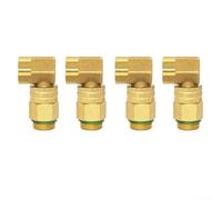 Pulvérisateur à joint en cuivre haute pression 6,8 x 3 x 2 cm avec pivot à 90 degrés pour l'agriculture, l'irrigation, les applications agricoles, construction en laiton, connecteur activé par pompe à