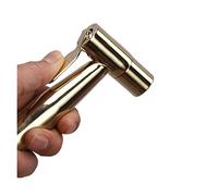 Pulvérisateur à main Douche de bidet Toilette Kit toilette Rose Gold Brass Shattaf Pommeau douche Set soupape cuivre robinet jet, économe en eau(Hand shower head G)