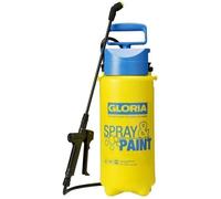 GLORIA Pulvérisateur à Pression Spray & Paint | 5L pour Lasure, Peinture & Huiles Bois | Pulvérisateur de Jardin avec Buse à Jet Plat 110° | pour Traitement du Bois & DIY | Qualité Allemande