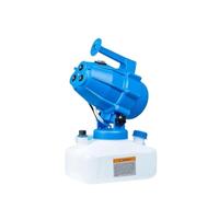 Pulvérisateur à Main, Pulvérisateur portatif d'atomiseur de très Faible Volume de brumisateur de 3 Buses, nébuliseur de souffleur de Brume Fine Machine de brumisation à Froid de 5L(Blauw)