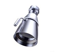 Pulvérisateur à main réglable avec une pression d'eau améliorée et un look chromé élégant qui s'adapte à la plupart des raccords de douche sans complications