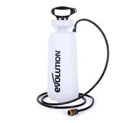 Evolution Power Tools Bouteille d'eau pressurisée 15 L – pompe à main, tuyau 3 m anti-poussière